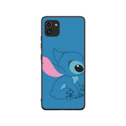 Θήκη Stitch blue – για iPhone, Samsung, Xiaomi